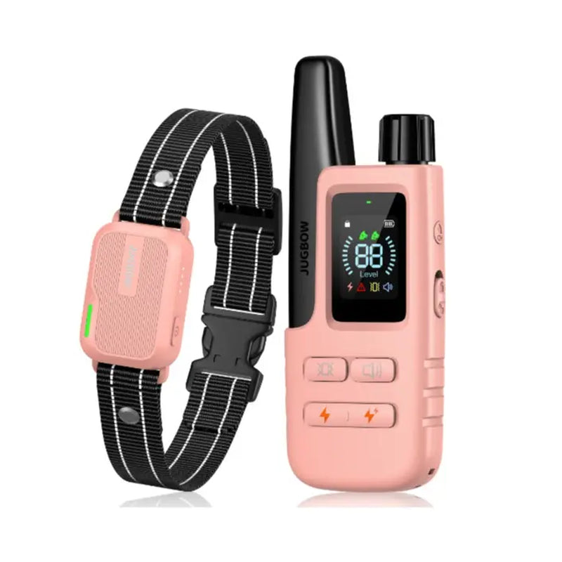 JUGBOW Dog Training Collar 4500FT Dog Training Behavior Aid, Remote IPX8 Waterproof with 4 Training Modes, Outdoor Rechargeable E-Collar DT61 #Summervibes #Petlovers