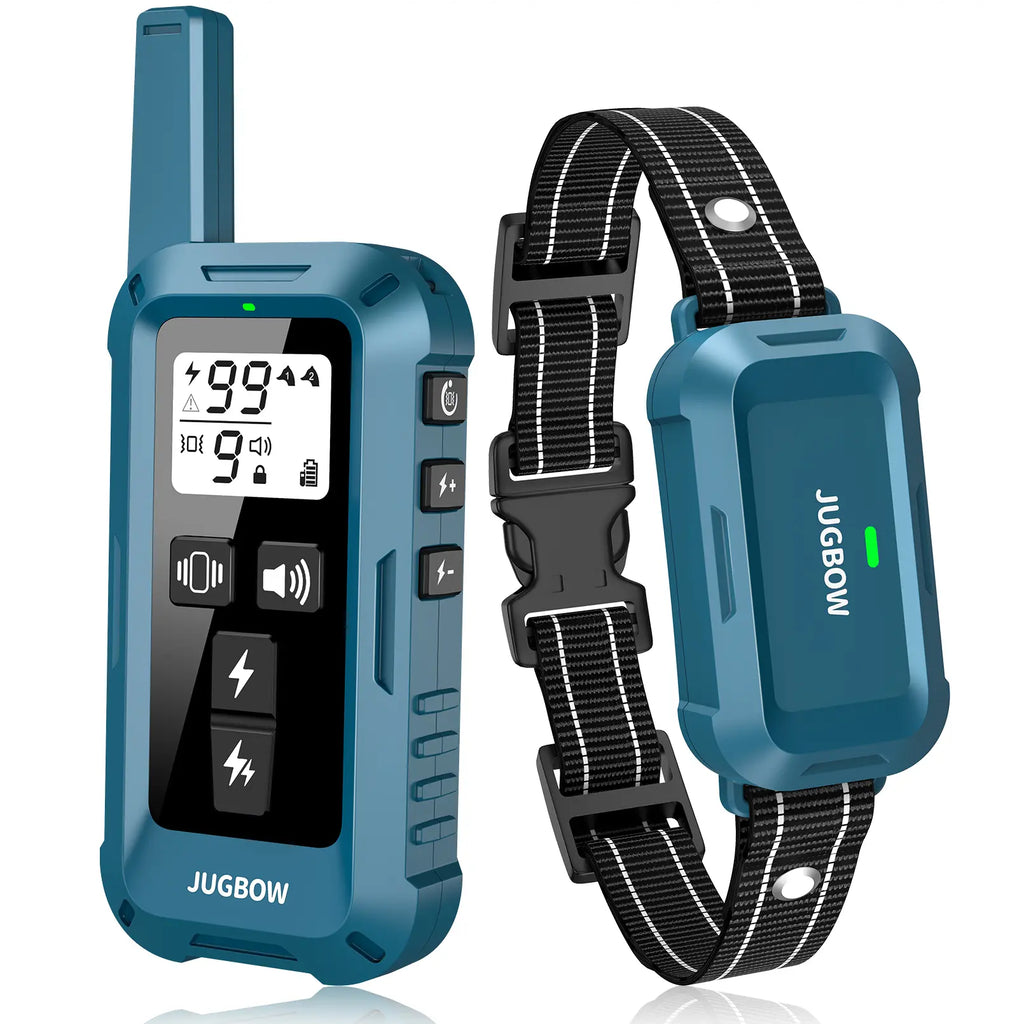 Jugbow Dog Collar - 4200FT Dog Collar with Remote, IPX8 Waterproof Electric Collar with 4 Training Modes, Outdoor Rechargeable E-Collar-Dt68 #Summervibes #Petlovers