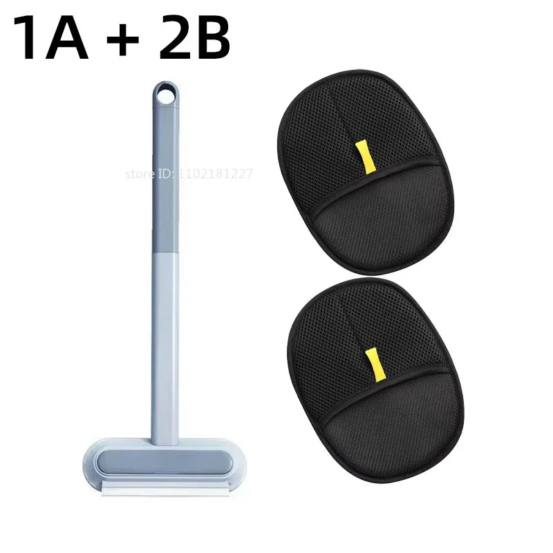 Pet Hair Removal Set - Static Removal Gloves