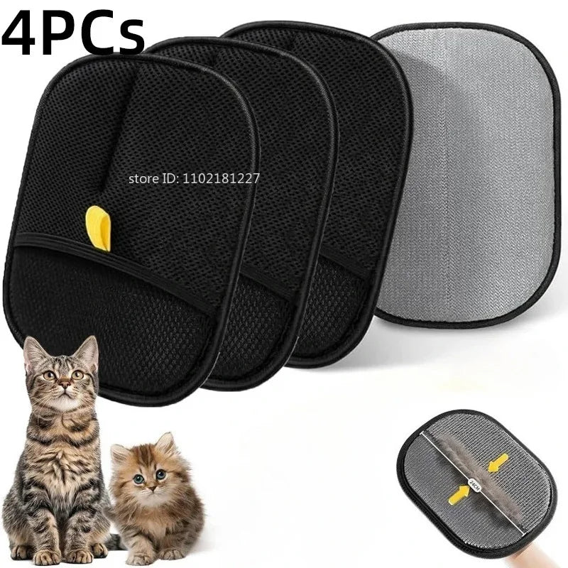 Pet Hair Removal Set - Static Removal Gloves