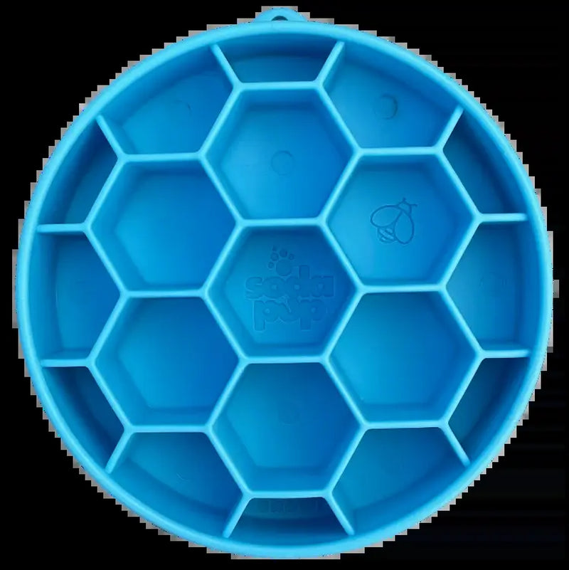 Honeycomb Slow Feeder Dog Bowl - Cosmetic Second - No Packaging - No Returns Feeding