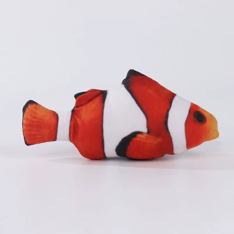 Plush Fish Cat Toy - Catnip Interactive Toy