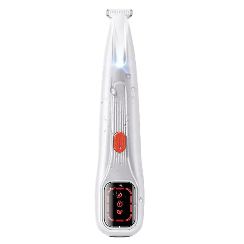 2026 New Pet Precision with LED Light Low Noise IP68 Waterproof Dual-Speed Motor 18Mm Blade 5000-6000 RPM Ultra Quiet 40Db Safe Trimming for Sensitive Zones Trimmer Hair Professional Dog Set Cat