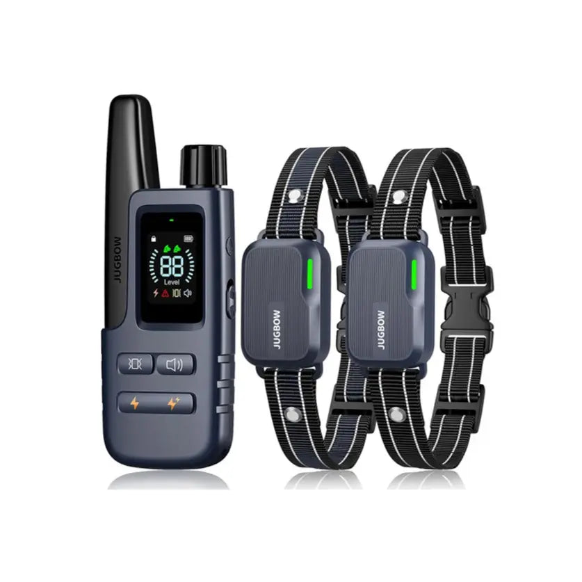 JUGBOW Dog Training Collar 4500FT Dog Training Behavior Aid, Remote IPX8 Waterproof with 4 Training Modes, Outdoor Rechargeable E-Collar DT61 #Summervibes #Petlovers