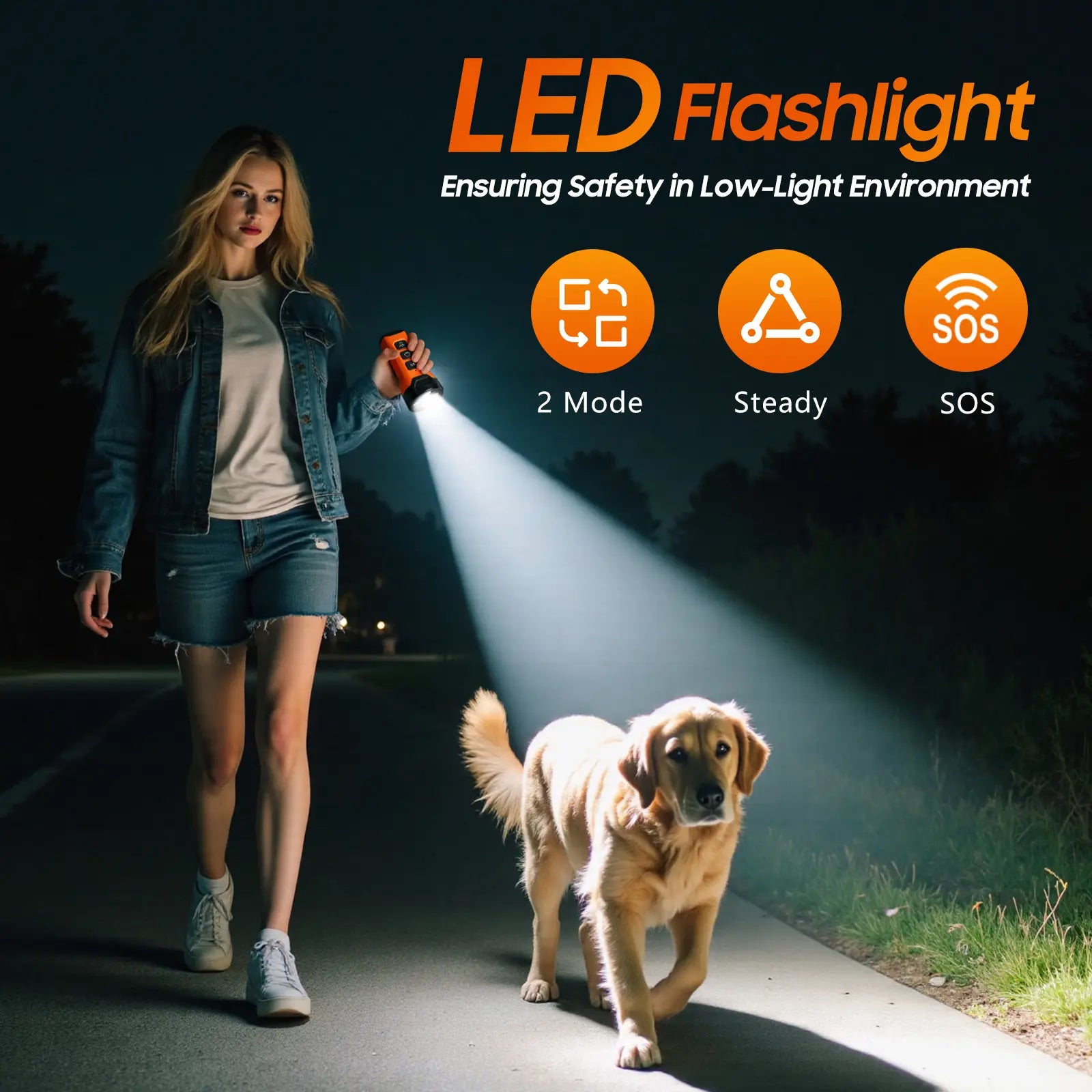 Dog Bark Deterrent Device, Ultrasonic Anti-Barking Devices with 3X Sonic Emitters, Dual-Frequency Bark Control, Flashlight & Sound Modes, Humane No-Bark Trainer, Safety Lock, USB-C Rechargeable #Summervibes #Petlovers