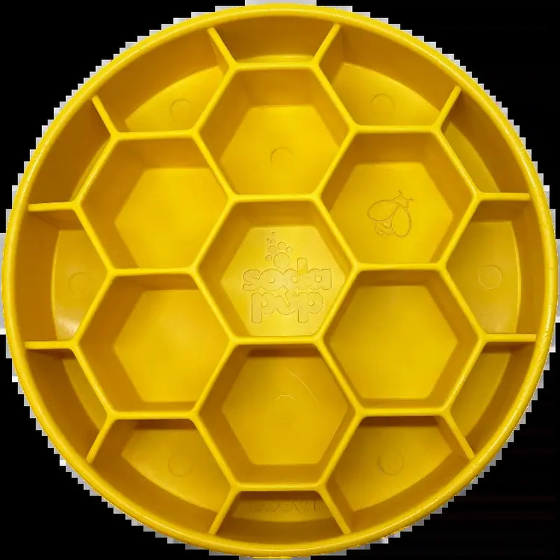 Honeycomb Slow Feeder Dog Bowl - Cosmetic Second - No Packaging - No Returns Feeding