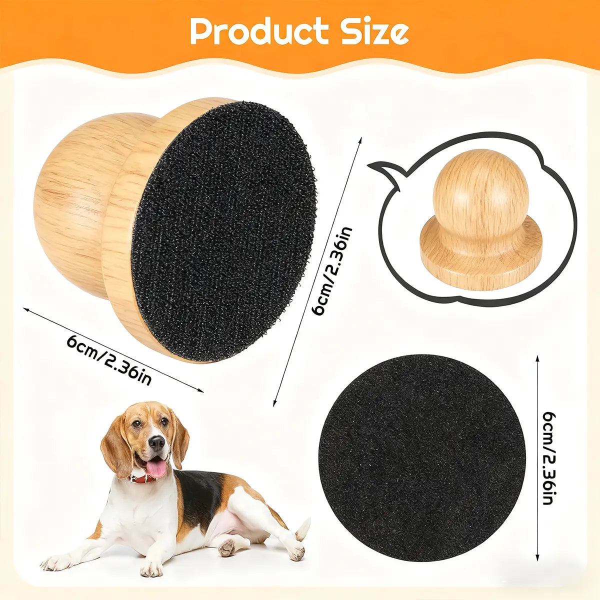Dog Nail File, Cat Nail File, Dog Scratch Board for Nails, Nail Filing for Dogs Wooden Handicraft Cat Dog Nail Scratch Pad, Dog Nail File Board, Puppy Nail File with 3 Pcs Replaceable Sandpaper, Paw Trimmer