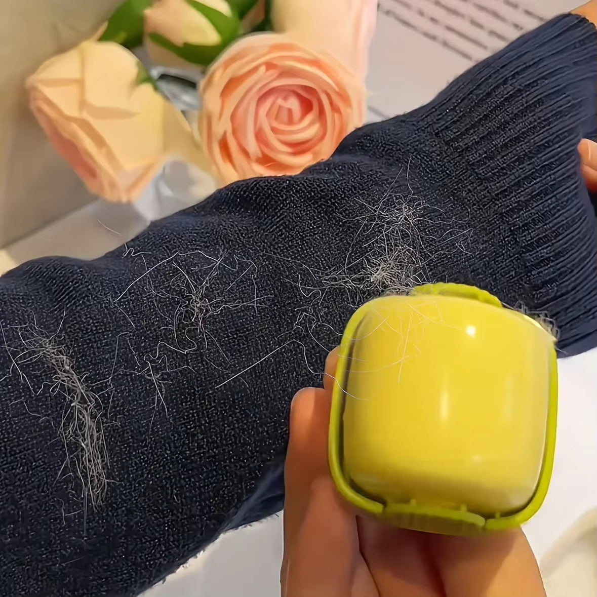 Portable Pet Hair Remover - Washable Reusable Lint Roller