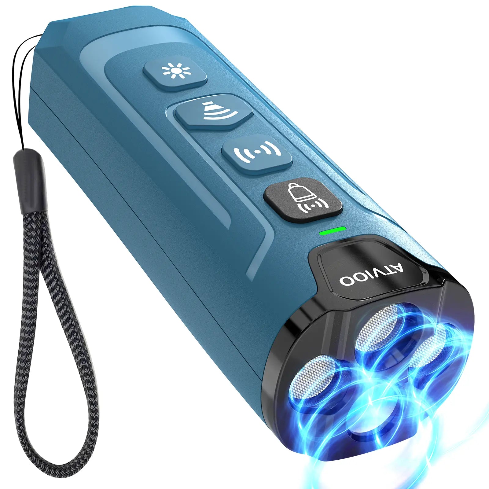 Dog Bark Deterrent Device, Ultrasonic Anti-Barking Devices with 3X Sonic Emitters, Dual-Frequency Bark Control, Flashlight & Sound Modes, Humane No-Bark Trainer, Safety Lock, USB-C Rechargeable #Summervibes #Petlovers