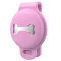 Air-Tag Dog Collar Holder Protective Cases for GPS Dog Silicone Air Tag Cover for MAX Wide 1.4" Pet Collar