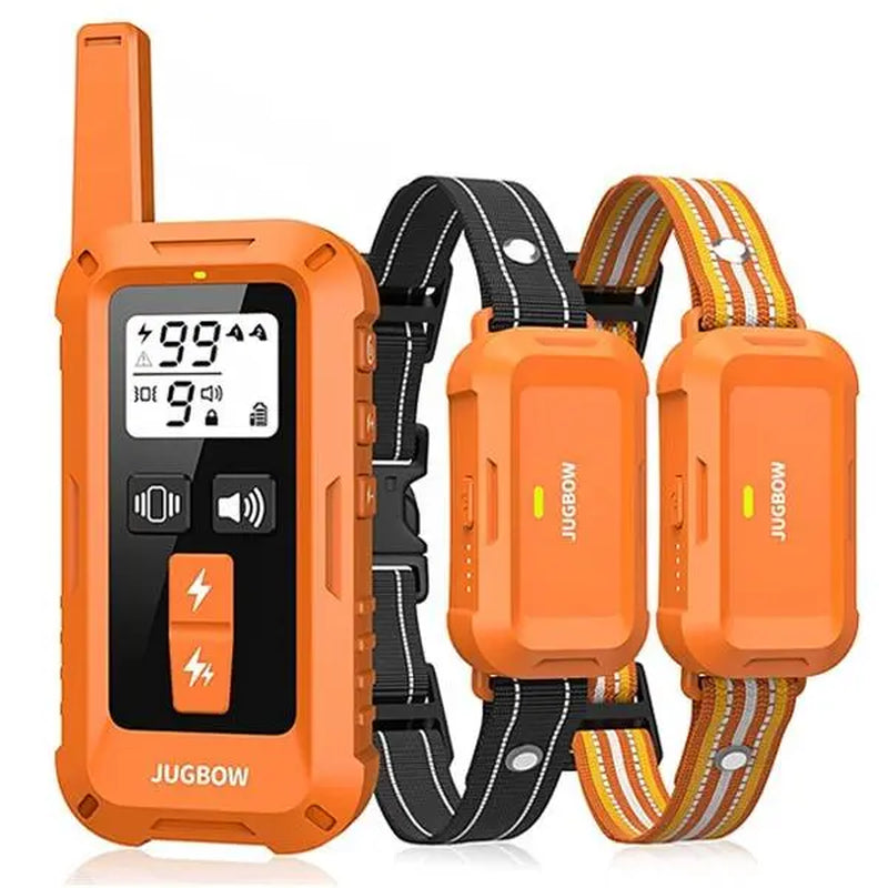 Jugbow Dog Collar - 4200FT Dog Collar with Remote, IPX8 Waterproof Electric Collar with 4 Training Modes, Outdoor Rechargeable E-Collar-Dt68 #Summervibes #Petlovers