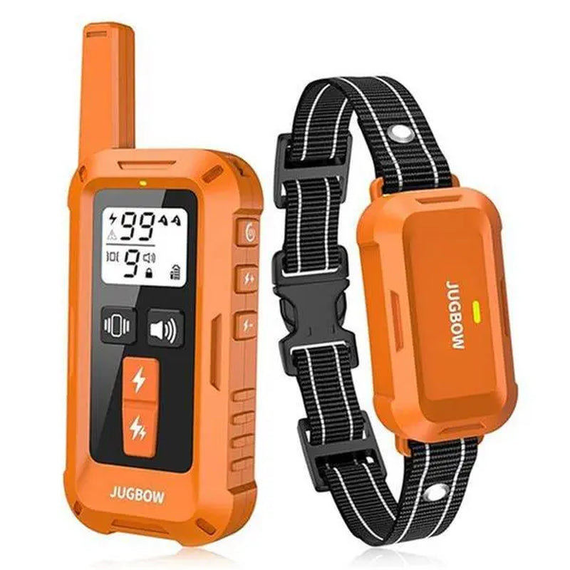 Jugbow Dog Collar - 4200FT Dog Collar with Remote, IPX8 Waterproof Electric Collar with 4 Training Modes, Outdoor Rechargeable E-Collar-Dt68 #Summervibes #Petlovers